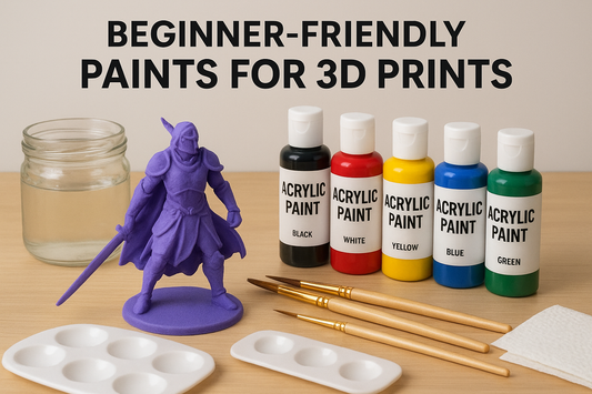 Beginner-Friendly Paints for 3D Prints Projects
