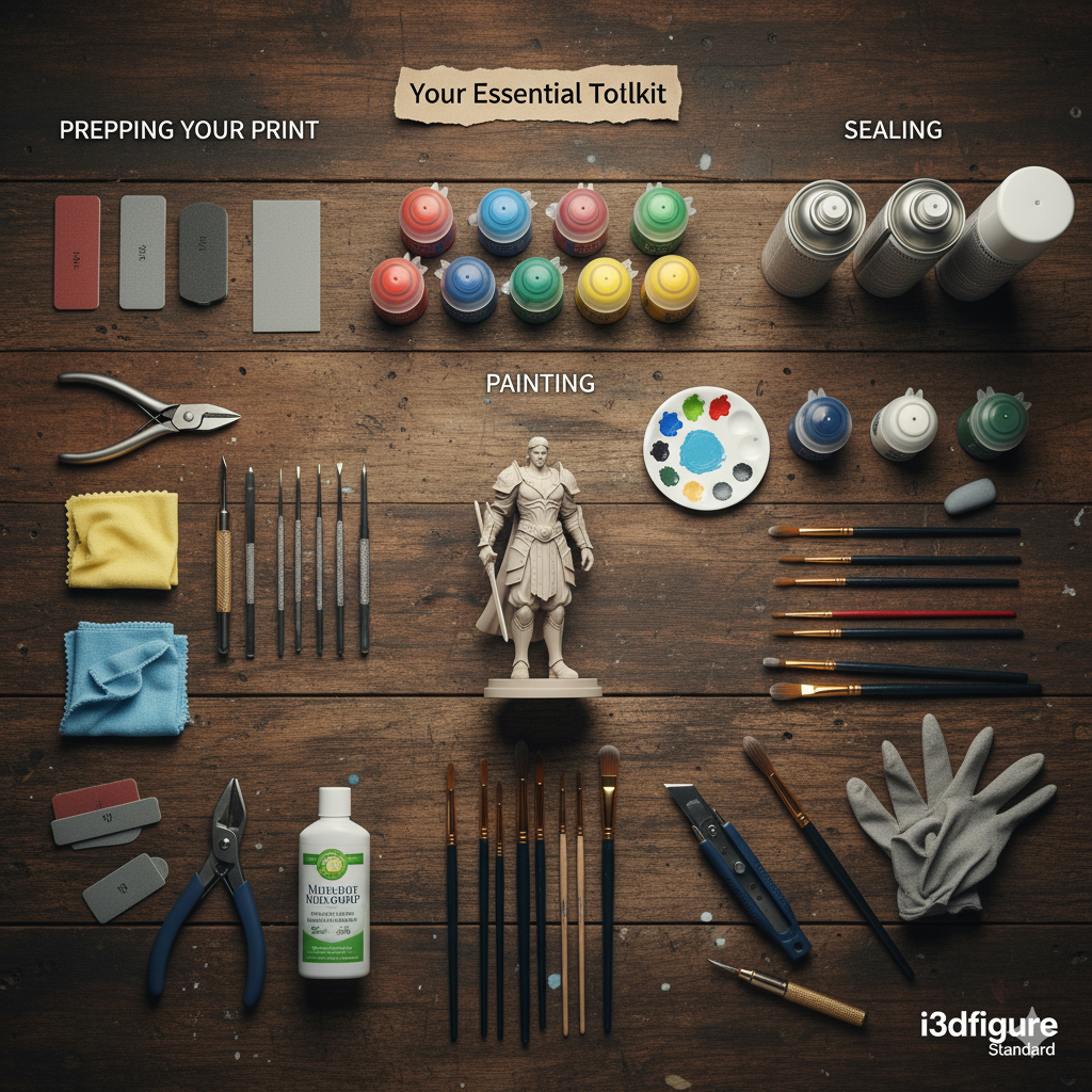 How to Paint 3D Print Without Peeling Issues