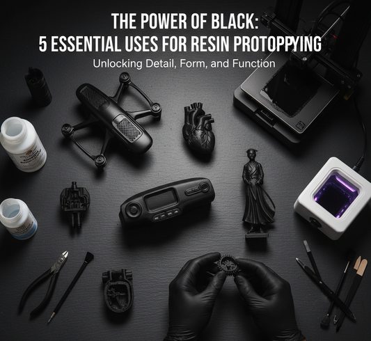 Top 5 Uses for Black Resin in Prototyping