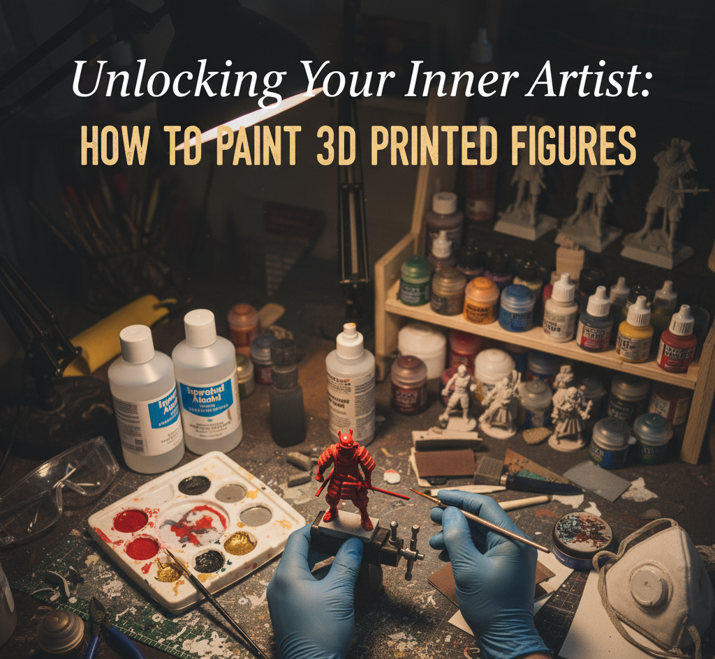 Unlocking Your Inner Artist: How to Paint 3D Printed Figures